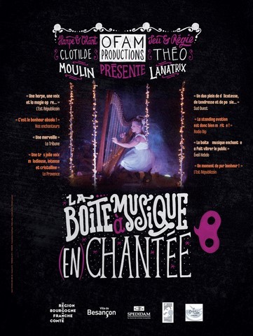 Affiche La boite à musique (en)chantée